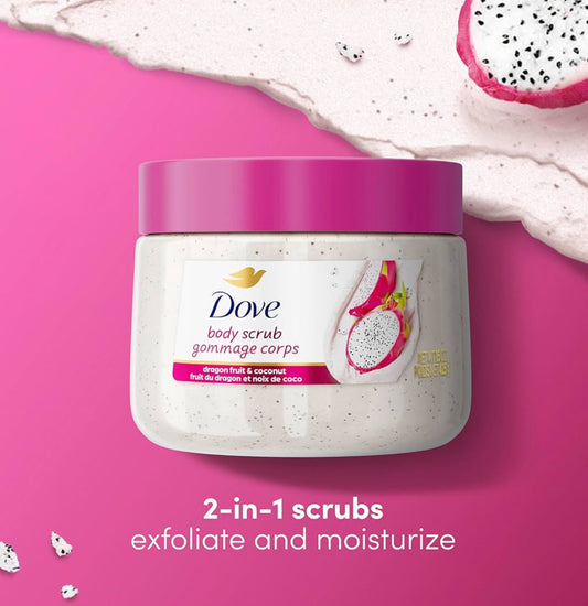 Dove Dragon Fruit & Coconut Cream Moisturizing Body Scrub