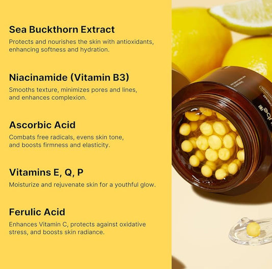 Medicube Deep Vita C Golden Liposome Capsule Face Cream
