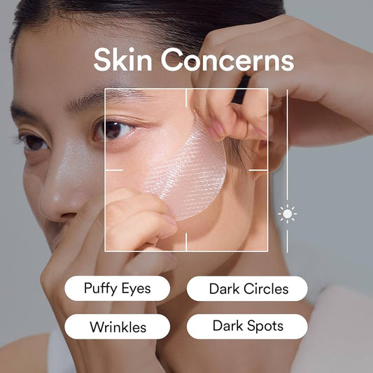 Abib Jericho Rose Collagen & Peptide Eye Patches for Wrinkles & Fine Lines