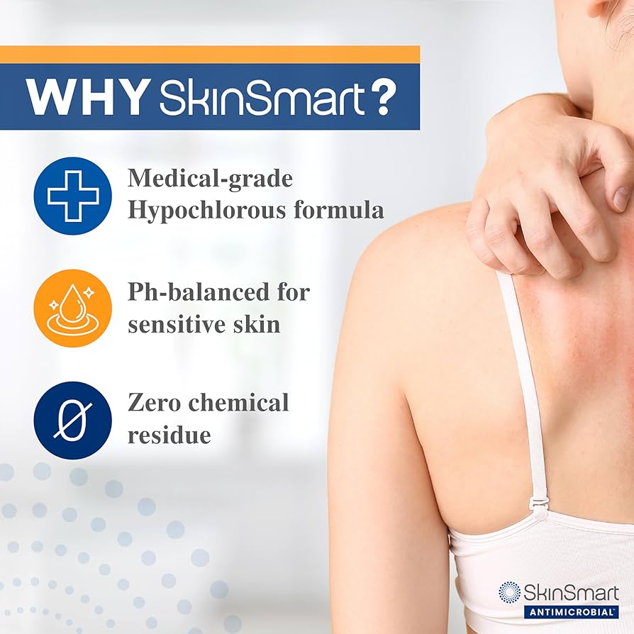 SkinSmart Antimicrobial Eczema Therapy with Hypochlorous Acid
