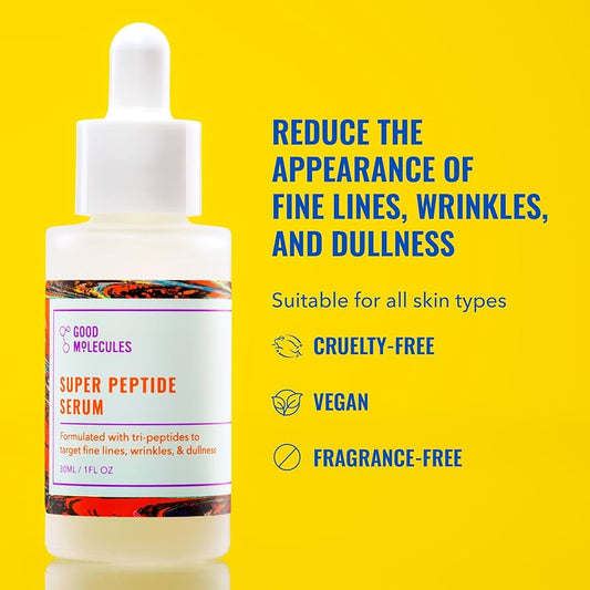 Good Molecules Super Peptide & Copper Tripeptide Anti-Aging Serum