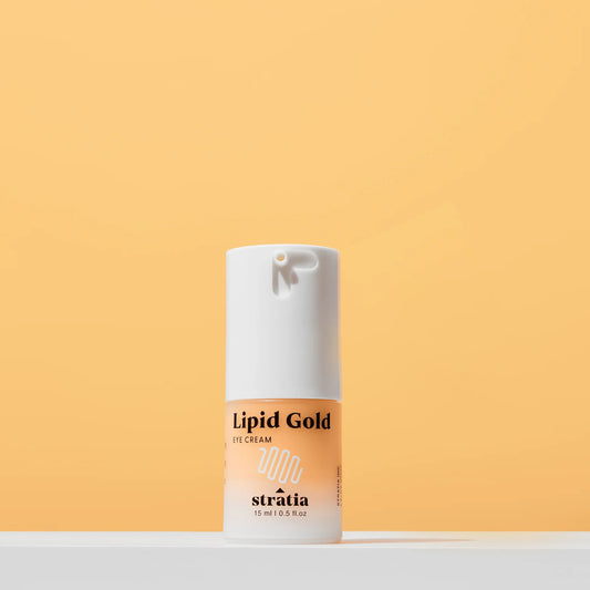 Stratia Lipid Gold Ceramide & Peptide Eye Cream for Dark Circles