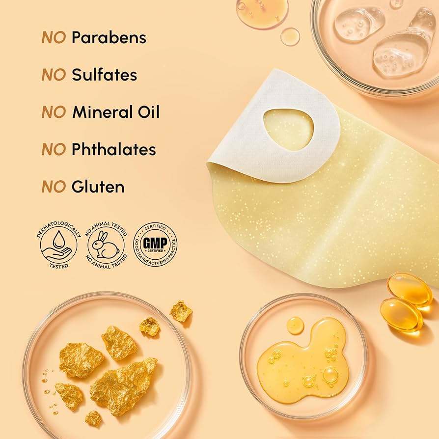 MAREE 24K Gold V-Line Jawline Lifting Mask