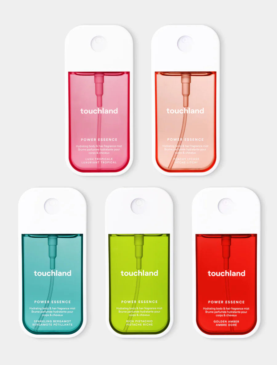 Touchland Mood Elixir Power Essence 5-Piece Body & Hair Mist Bundle