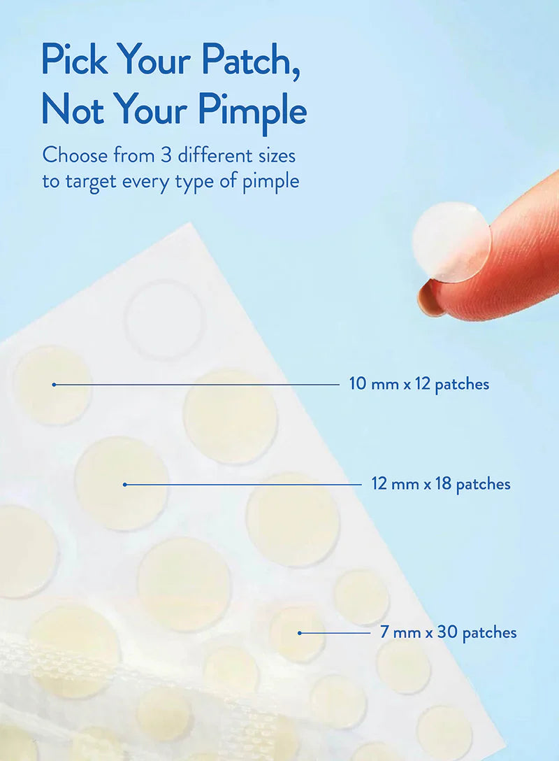Peach & Lily Acne Spot Dots Hydrocolloid Pimple Patches – 60 Pack