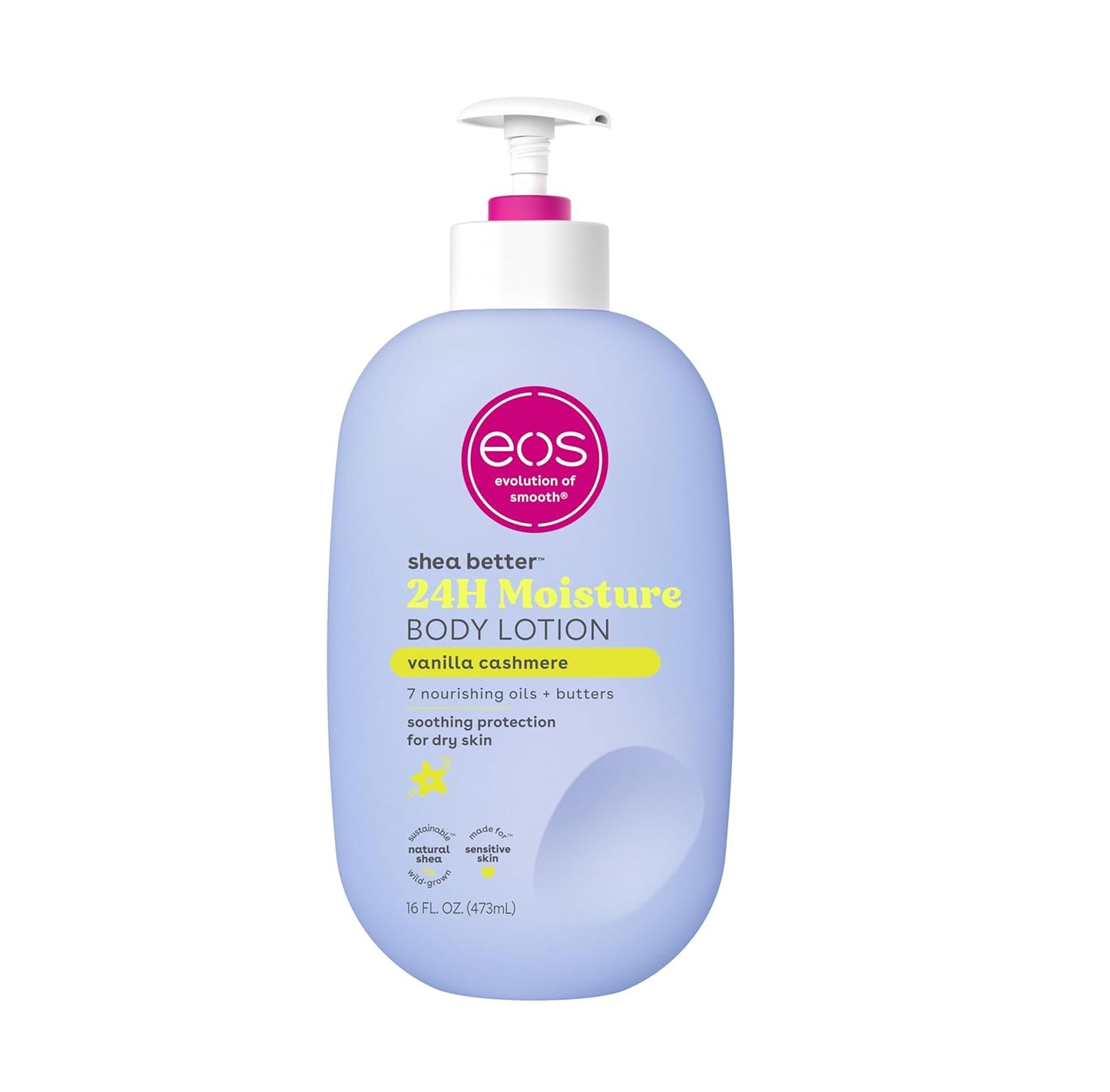 EOS Vanilla Cashmere Shea Better 24HR Moisture Body Lotion