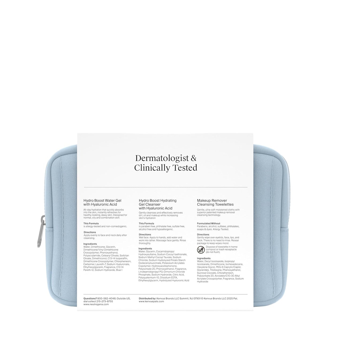 Neutrogena x Tate McRae Refresh & Hydrate Travel Skincare Set