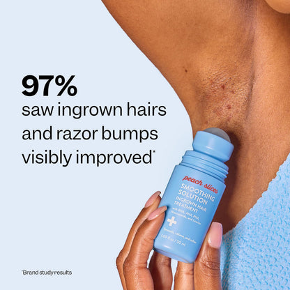 Peach Slices Smoothing Solution Ingrown Hair Roller Treatment