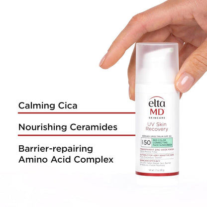 EltaMD UV Skin Recovery Mineral Zinc Oxide SPF 50 Face Sunscreen