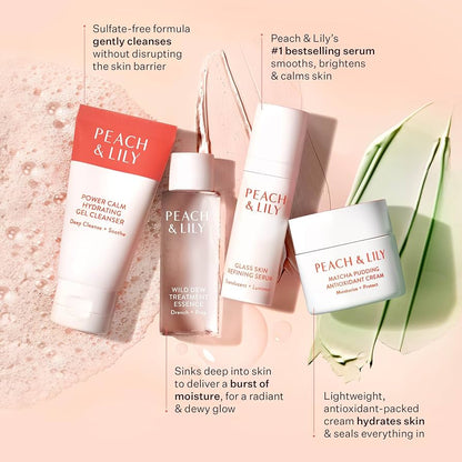 Peach & Lily Glass Skin 4-Step K-Beauty Discovery Routine Kit