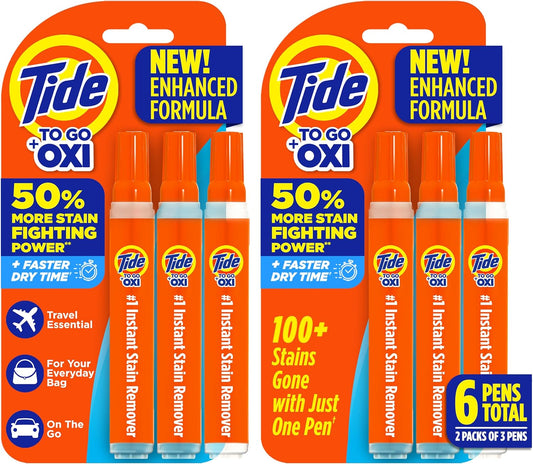 Tide To Go Instant Stain Remover Pen – 6 Pack (USA Imported)