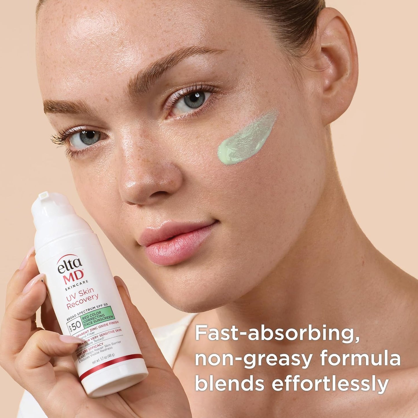 EltaMD UV Skin Recovery Mineral Zinc Oxide SPF 50 Face Sunscreen