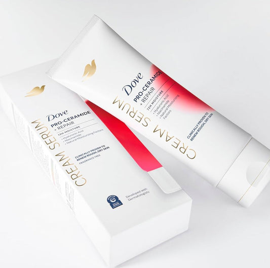 Dove Pro-Ceramide Repair Body Cream Serum with Hyaluronic & Niacinamide