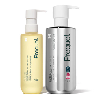 Prequel Cleansing Duo – Pre-Gleanse Cleansing Oil + Gleanser Glycerin Cleanser