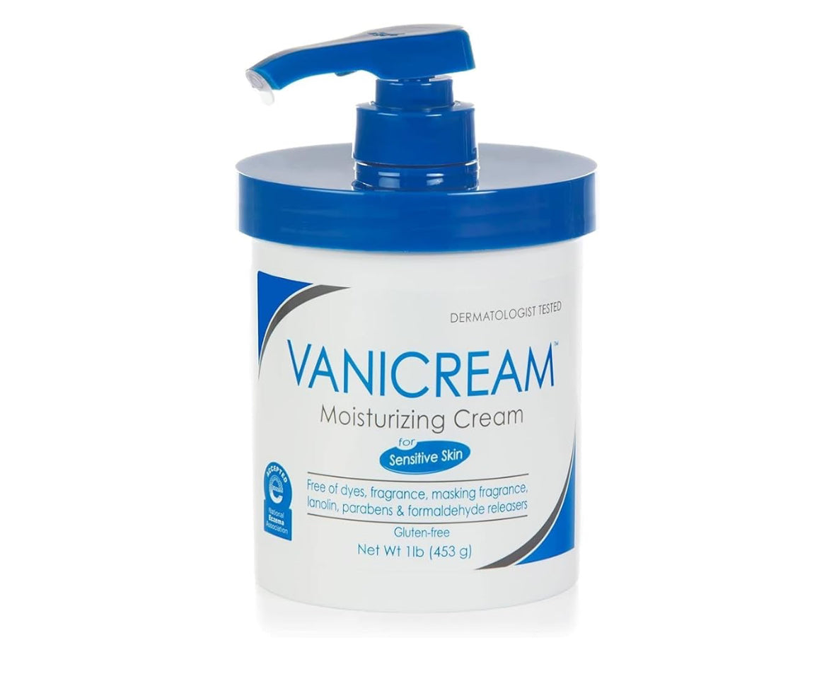 Vanicream Moisturizing Skin Cream Pump Bottle for Sensitive Skin