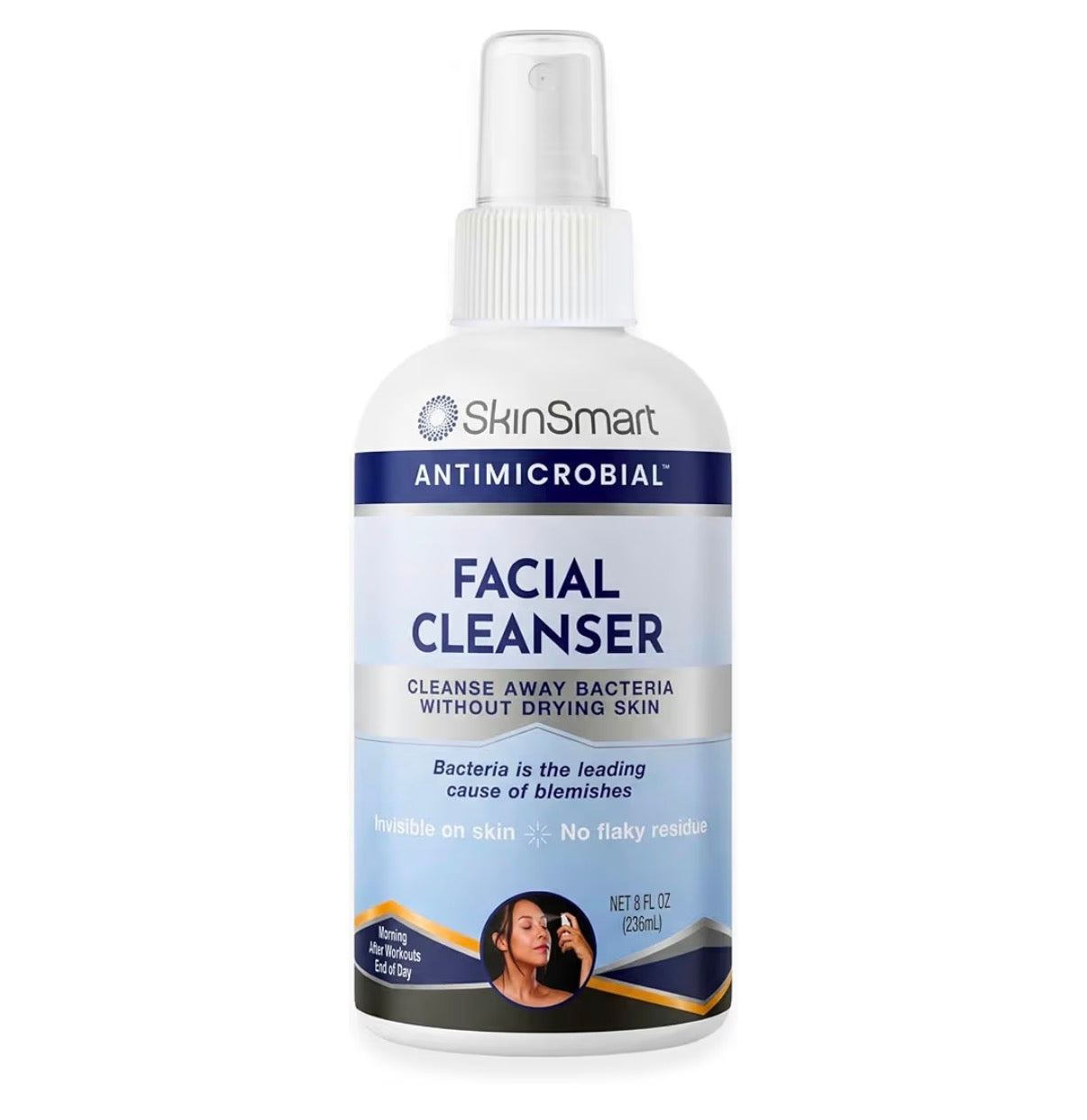 SkinSmart Antimicrobial Facial Cleanser