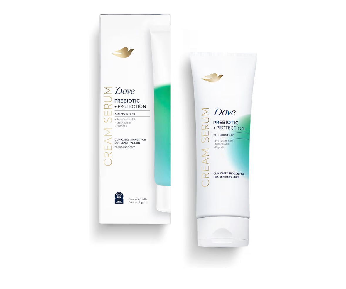 Dove Prebiotic Protection Body Cream Serum with Pro-Vitamin B5 & Peptides