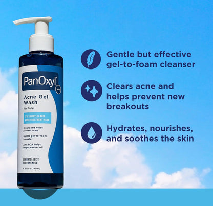 PanOxyl Acne Gel Wash 2% Salicylic Acid