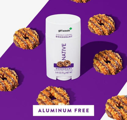 Native Limited Edition Girl Scout Coconut Caramel Cookie Deodorant