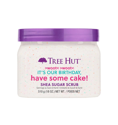 Tree Hut Birthday Cake Confetti Shea Butter Sugar Body Scrub