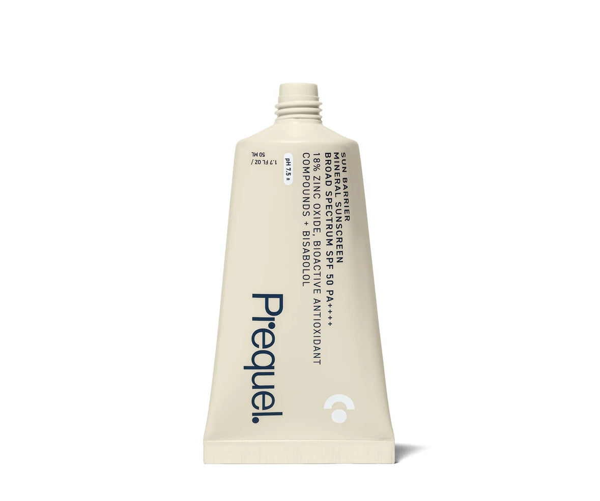 Prequel Sun Barrier Mineral Zinc Oxide SPF 50 PA++++ Sunscreen