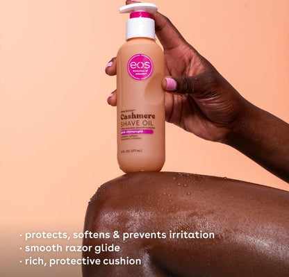 EOS Pink Champagne Shea, Cocoa & Argan Shave Oil
