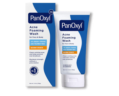 PanOxyl Acne Foaming Wash 10% Benzoyl Peroxide Maximum Strength