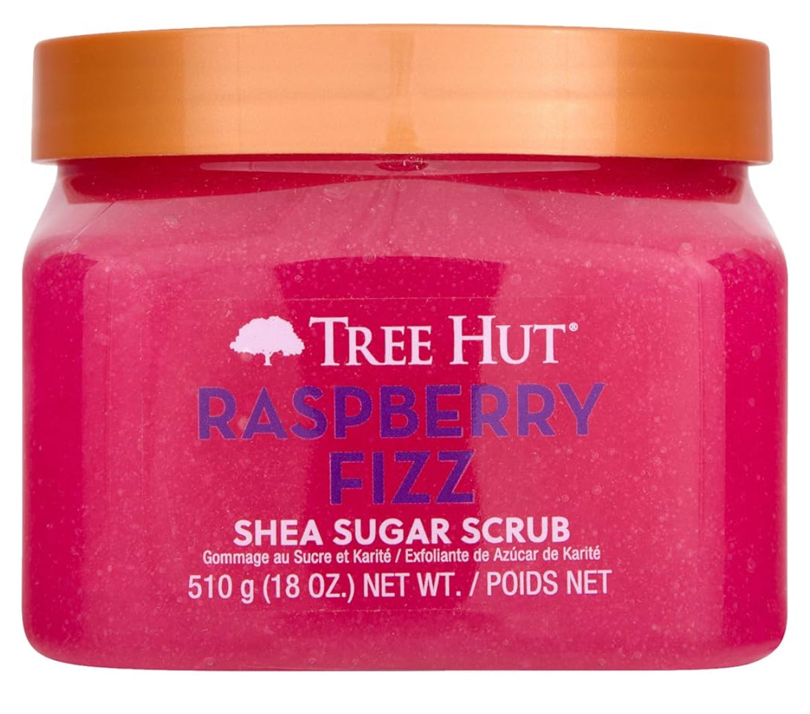 Tree Hut Raspberry, Rose & Amber Shea Butter Sugar Body Scrub
