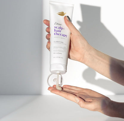 Dove Scalp + Hair Therapy Density Boost Vitamin B3 & Zinc Foaming Scrub