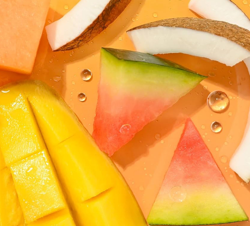EOS Juicy Vibes Watermelon, Coconut & Mango Shea Lip Balm 3-Pack