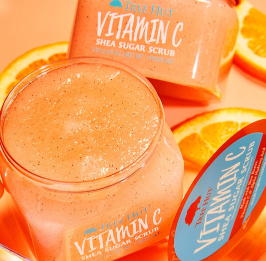 Tree Hut Vitamin C, Pink Grapefruit & Shea Butter Sugar Body Scrub