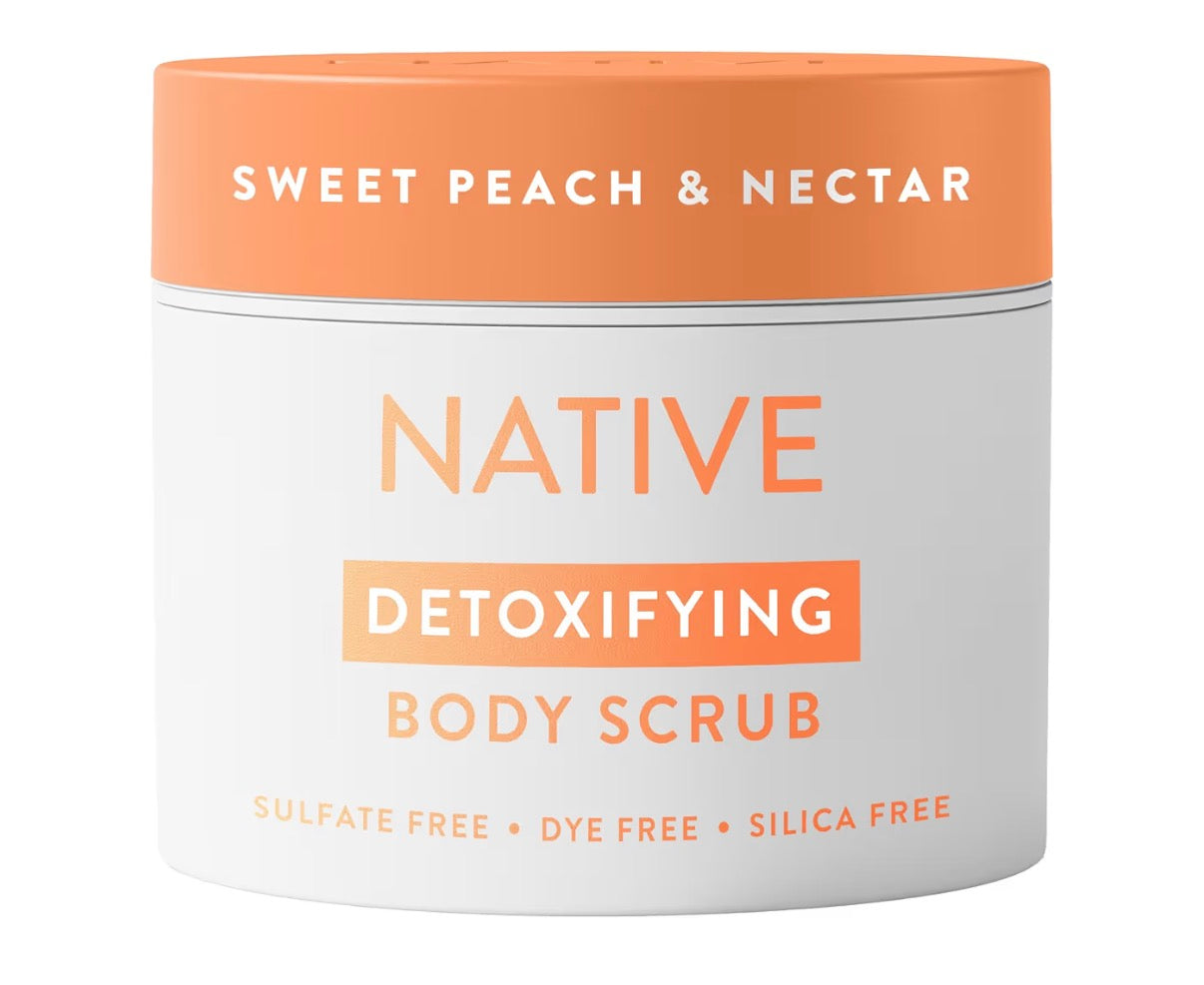 Native Detoxifying & Exfoliating Body Scrub Sweet Peach & Nectar