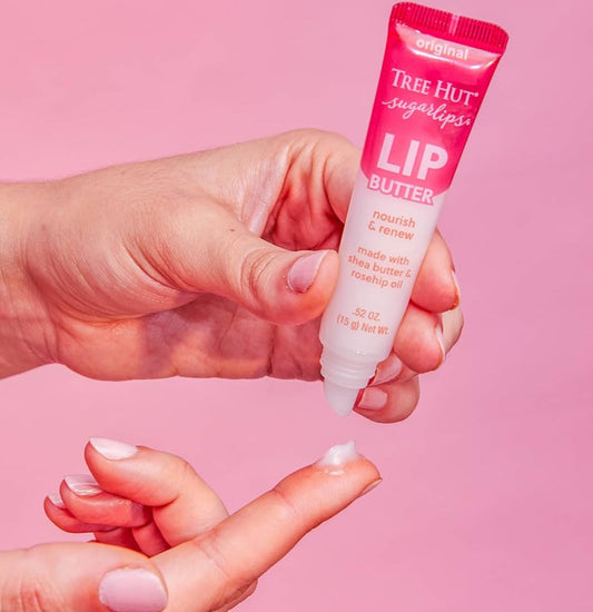 Tree Hut Sugarlips Original Rosehip & Chinaberry Lip Butter