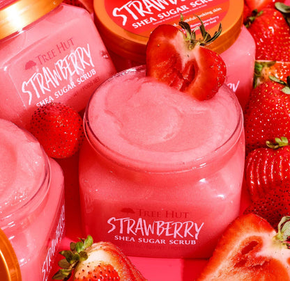 Tree Hut Strawberry, Pineapple & Peach Blossom Shea Sugar Body Scrub