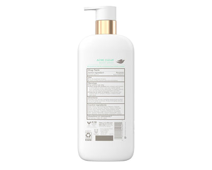 Dove 1% Salicylic Acid Acne Clear Gel Body Wash