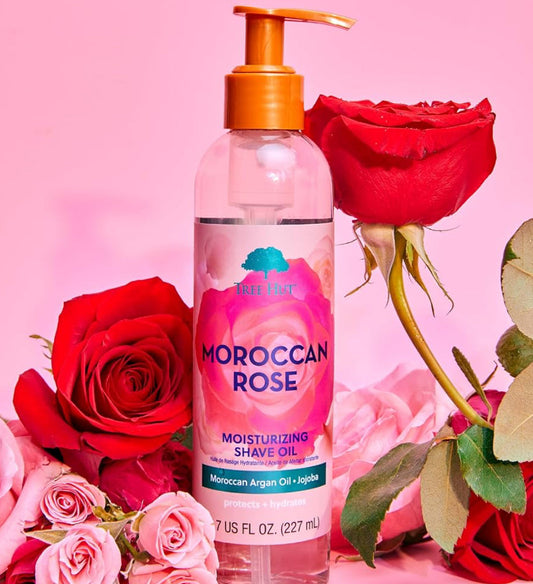 Tree Hut Bare Moroccan Rose, Tea Rose & Amber Moisturizing Shave Oil