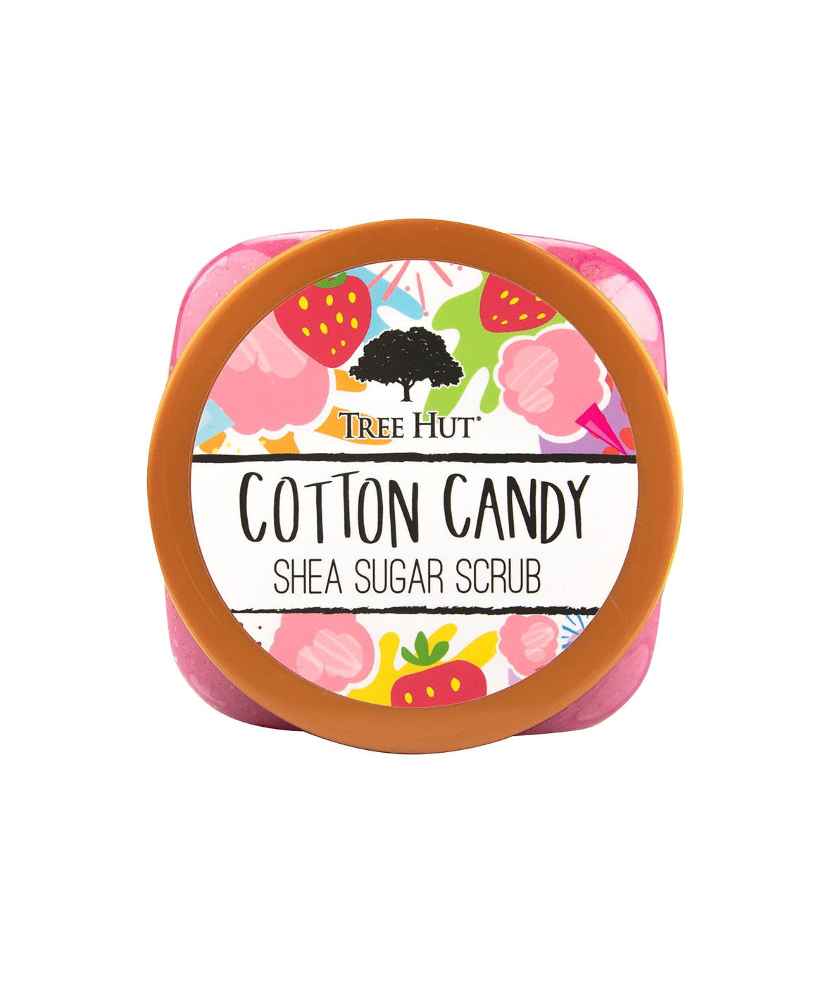 Tree Hut Cotton Candy, Strawberry & Spun Sugar Shea Body Scrub