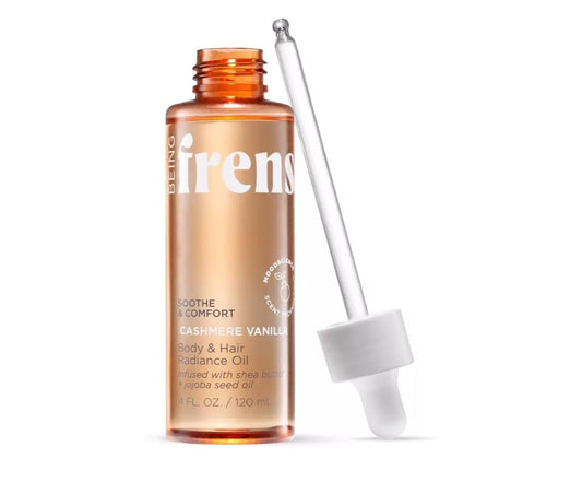 Being Frenshe Cashmere Vanilla Body & Hair Radiance Oil (Mood-Boost Scent)