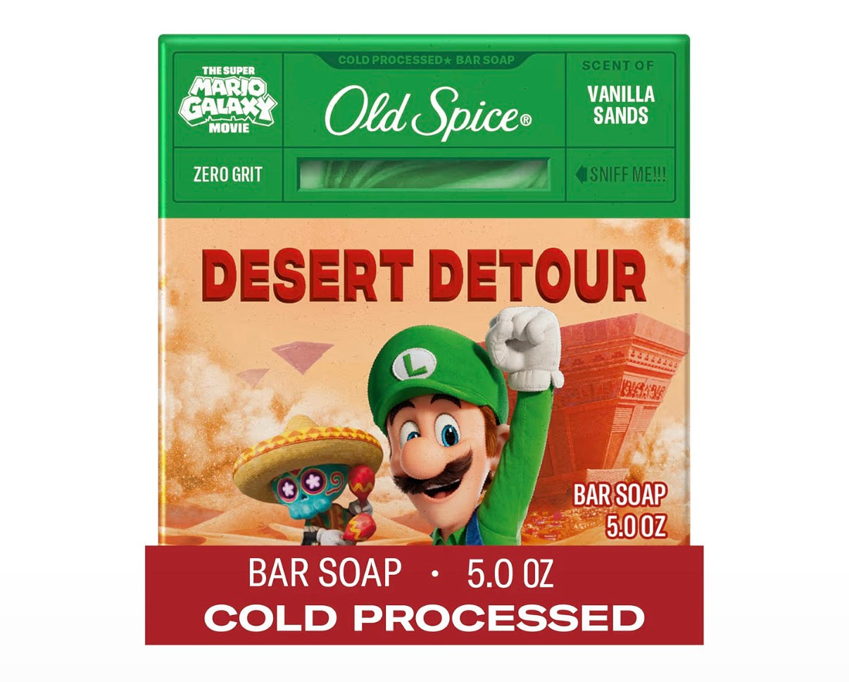 Old Spice Vanilla Sands Bar Soap – Super Mario Galaxy Edition