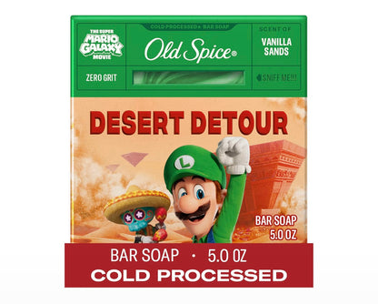Old Spice Vanilla Sands Bar Soap – Super Mario Galaxy Edition
