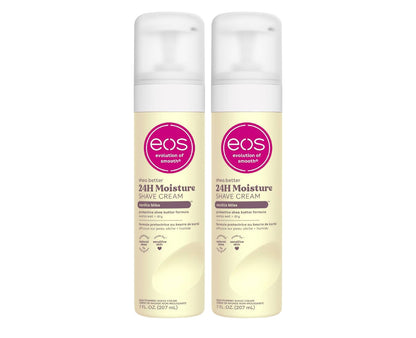 EOS Shea Better Vanilla Bliss Women's Shave Cream – 2 Pack
