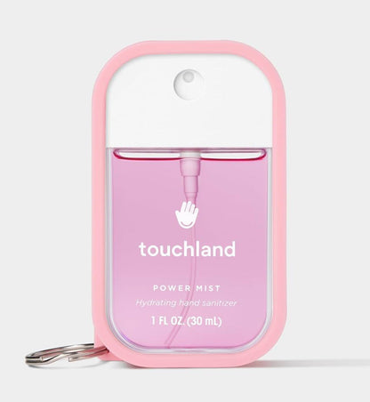 Touchland Hand Mist Case – Stylish Keyring Pouch (1oz Compatible)