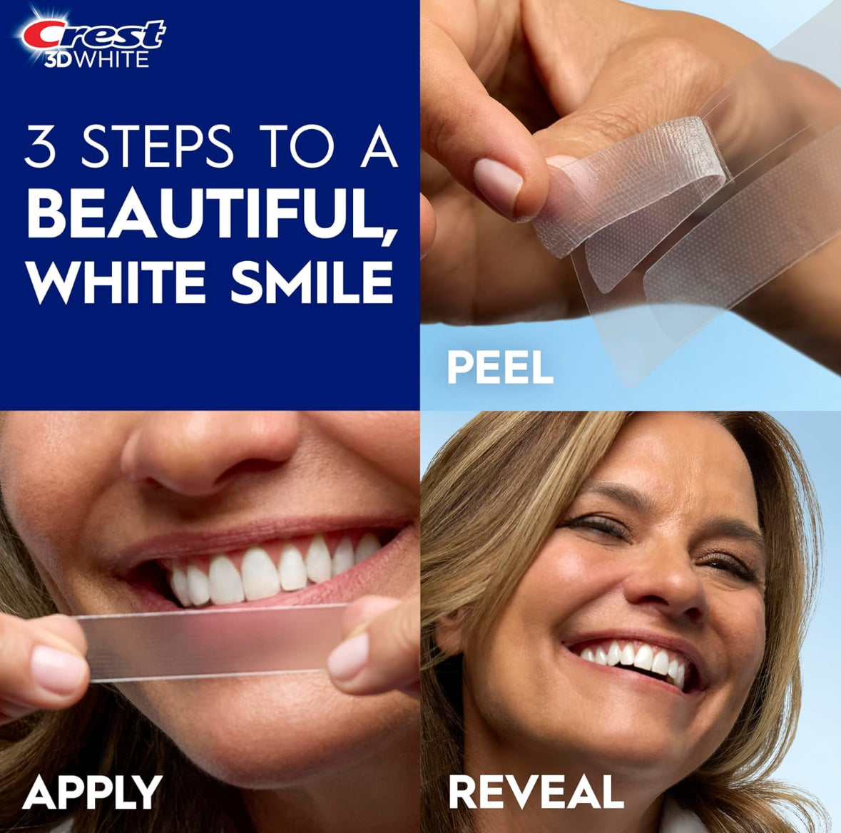 Crest 3D Whitestrips Professional Effects Plus – 48 Strips (USA Imported)