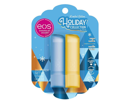 EOS Holiday Sugar Cookie & Vanilla Toffee Shea Lip Balm Gift Set