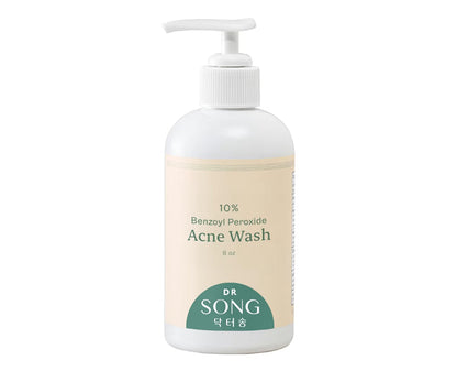 Dr Song 10% Benzoyl Peroxide & Hyaluronic Acid Acne Face & Body Wash