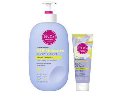 EOS Shea Better Vanilla Cashmere Body Lotion + Hand Cream Duo