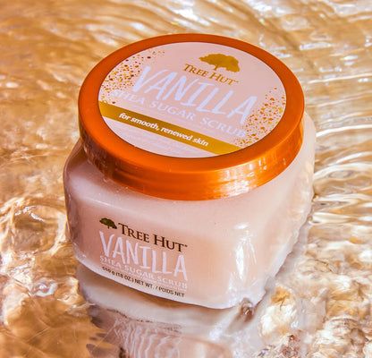 Tree Hut Vanilla, Coconut & Pineapple Shea Sugar Exfoliating Body Scrub