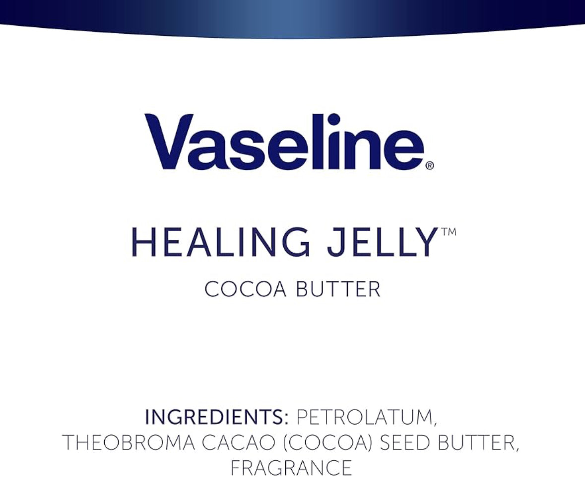 Vaseline Cocoa Butter Healing Jelly & Cocoa Shimmer Stick Bundle
