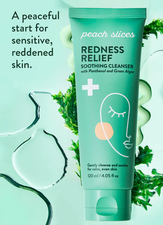 Peach Slices Redness Relief Gentle Soothing Face Cleanser