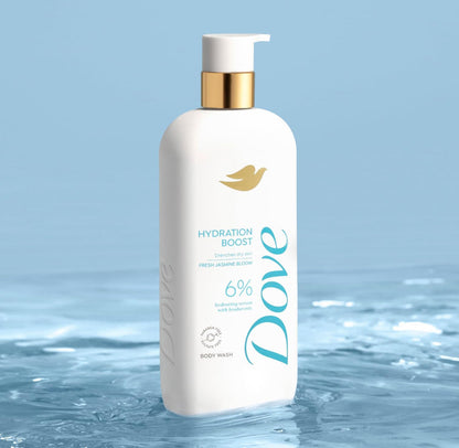 Dove Hydration Boost 6% Hyaluronic Serum Body Wash